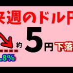 【FXドル円】来週前半9/9～11　における値動きシナリオ解説