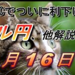 【TAKA FX】FOMC利下げ幅は？　ドル円他各通貨の環境認識解説。各種指数、GOLDなど　9月16日(月)～