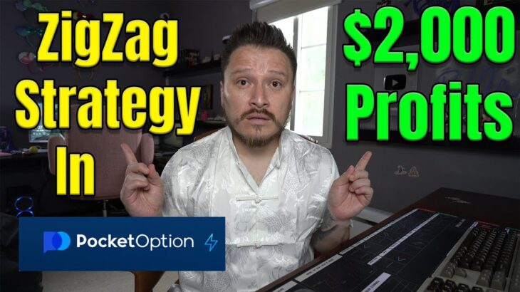 💰🤑ZigZag 1 Minute Strategy For Pocket Option!💵😎