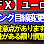 【ＦＸ】ユーロ円　目線は変えませんが注意点があります！