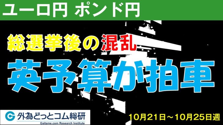 週刊為替レポートハロンズ・ダイジェスト（ユーロ/円、ポンド/円）-10月28日～11月1日週