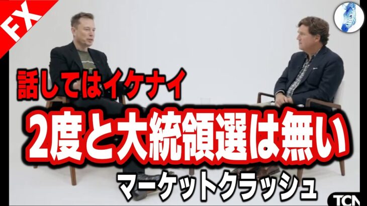 【インデ 中国株 ドル円 ユーロドル】話してはイケナイ 2度と大統領選は無い／マーケットクラッシュ｜最新の相場を分析 2024年10月12日