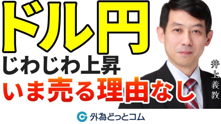 ドル円じわじわ上昇、いま売る理由なし　2024/10/14（月）井上義教