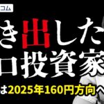 「動き出した海外大口投資家｜ドル円は2025年160円方向へ 」和田仁志氏が分析する今後の見通し　2024/10/30 FX/為替 #外為ドキッ