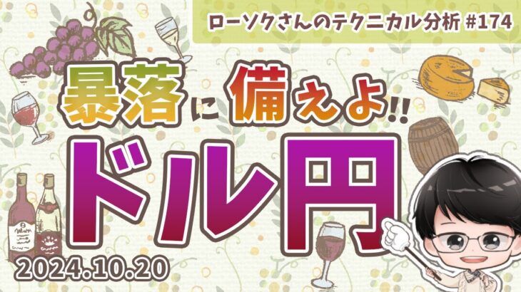 【売りのチャンス】ドル円 最新 予想！売りポイントを分かりやすく解説！【FX ローソクさんのテクニカル分析 #174】