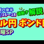 【FXドル円ポンド円】週の後半における値動きシナリオ解説