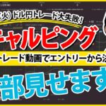 【FXスキャルピング】ドル円やらかしてしまいました…トレード大失敗！実際のトレード動画を使った解説付き！～エントリーから決済まで全部みせ