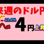 【FXドル円】来週前半10/28 ～10/30 　における値動きシナリオ解説