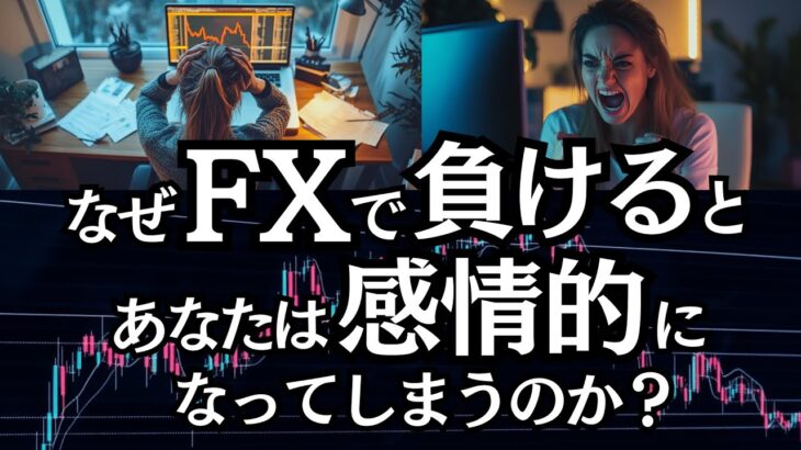 なぜFXで負けるとあなたは感情的になってしまうのか？　－　FXで負けと損失を乗り越えるために知っておくべきこと