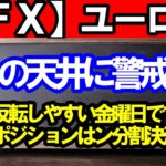 【ＦＸ】ユーロ円　ロングポジションは反転に警戒を！