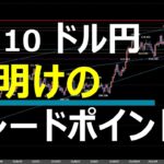 11.10 FX速報 ドル円 トレードポイント