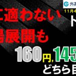 週刊為替レポートハロンズ・ダイジェスト（ドル/円）-11月4日～11月8日週