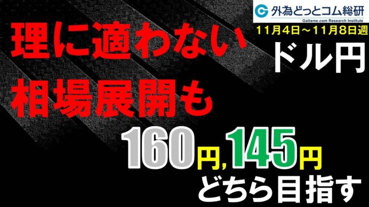 週刊為替レポートハロンズ・ダイジェスト（ドル/円）-11月4日～11月8日週