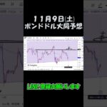 11月9日ポンドドル大局予想切り抜き【海外FX投資】 #shorts