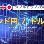 【ポンド円/ドル円】ポンド円はダブルトップの大きな下落入り。ドル円のエントリーポイント【2024/11/11週】