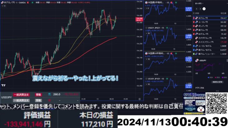 【FX生配信】ドル高で爆損地獄