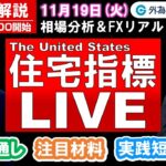 FX実践解説、相場分析＆リアルトレード、ドル円などの注目材料（2024年11月19日)