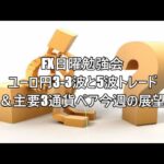 FX日曜勉強会　ユーロ円3-3波と5波トレード　＆主要3通貨ペア今週の展望