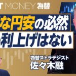 【急速な円安の理由。1月の利上げはない】日銀が利上げを見送った真意／リーマン前の苦い思い出／政府債務をインフレで削減／７、８月のトラウマ／介入が難しい理由／米国の利下げは終了【佐々木融】