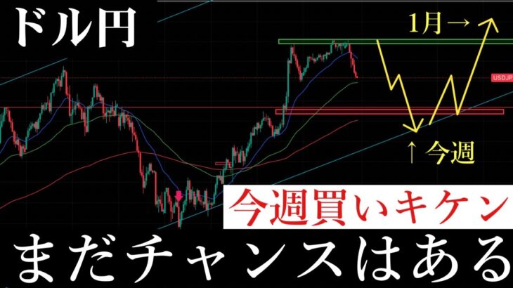 12/31🚨【緊急会見】ドル円695まで下がります。長期買い目線は継続、短期は戻り売りで！