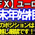 【ＦＸ】ユーロ円　年末年始相場　持ち越し厳禁！