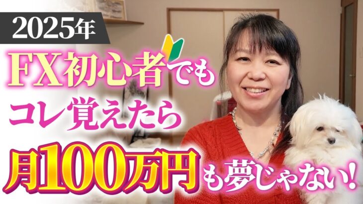 【2025年】FX初心者が今学ぶべき“超シンプルなトレード手法”を解説しちゃう🐶｜投資主婦 スキャルピング デイトレ スイング