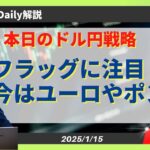 フラッグ形成！？現状はドル円よりユーロやポンドか【FX 為替予想】