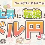 【チャンス】ドル円 最新予想！一時的な上昇後に暴落！？【FX ローソクさんのテクニカル分析 #186 】