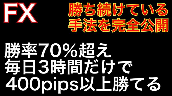 【FX】待望のリアルで勝っている手法を完全公開！！初心者でもスキャルピングで勝てるようにチャートで解説付き（セミナーの案内も入っています）