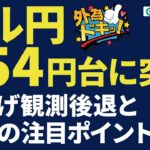 FX解説！ドル円154円台に突入！利下げ観測後退と今後の注目ポイント（今夜のFX予想）2025/1/30　#外為ドキッ