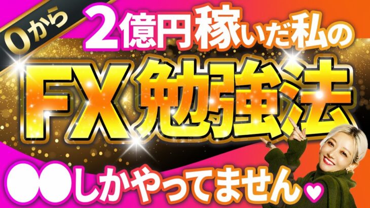 【初心者必見】資金10万円から２億円稼いだFX勉強法を大公開