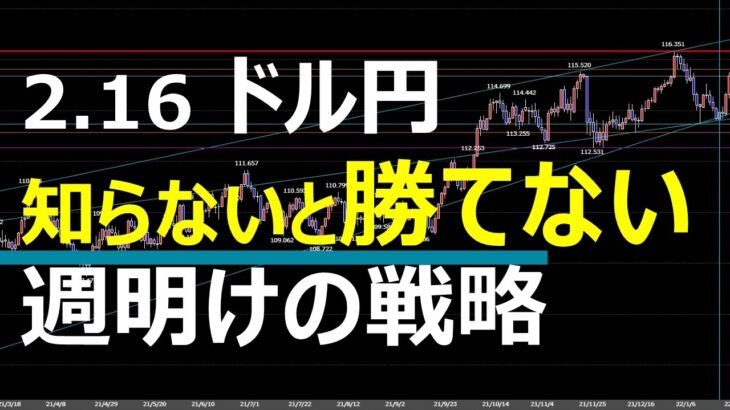 2.16 FX速報 ドル円トレードポイント