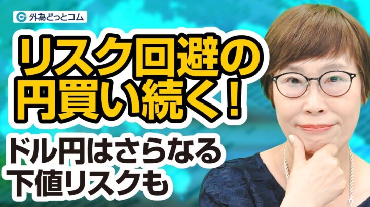 ドル円解説、リスク回避の円買い続く！｜ドル円はさらなる下値リスクも　FX/為替見通し 2月25日（火）川合美智子 #外為ドキッ