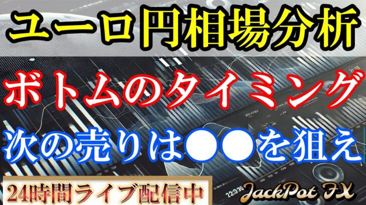 【FX】ユーロ円　ボトムのタイミング！次の売りは●●を狙え！