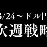 【FX】3/24～ドル円戦略&先週反省　GDP速報値が悪かったが？3/27（木）確報値に注目