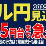 ドル円、145円台まで急落！トランプ関税の行方は？米雇用統計も要注目！（今夜から来週のFX予想）2025/4/4 #外為ドキッ