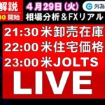 FX実践解説、相場分析＆リアルトレード、ドル円などの注目材料（2025年4月29日)