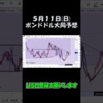 5月11日ポンドドル大局予想切り抜き【海外FX投資】 #shorts