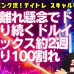 【為替】5/21　米国離れ懸念でドル売り続く。ドル円144.40-50円で売り方針。