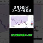 5月6日ユーロドル最新予想切り抜き【海外FX投資】 #shorts