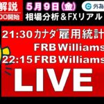 FX実践解説、相場分析＆リアルトレード、ドル円などの注目材料 （2025年5月9日)