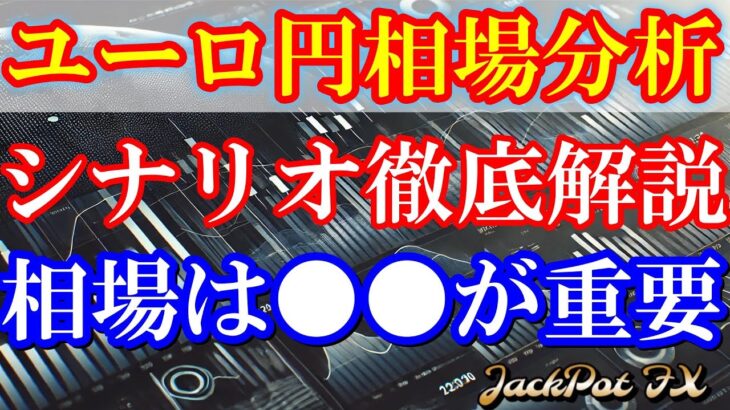 【FX】ユーロ円　シナリオ徹底解説！相場は●●が重要！