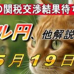 【TAKA FX】ドルの買戻し相場続く… 5月19日(月)～　ドル円他各通貨の環境認識解説